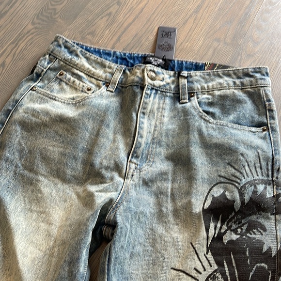 Ed Hardy Slim Fit Jeans 32 - Picture 2 of 11
